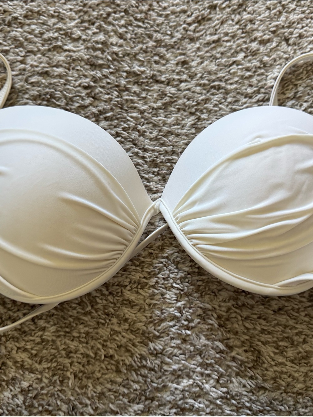Shade & Shore White Padded Bikini Top
